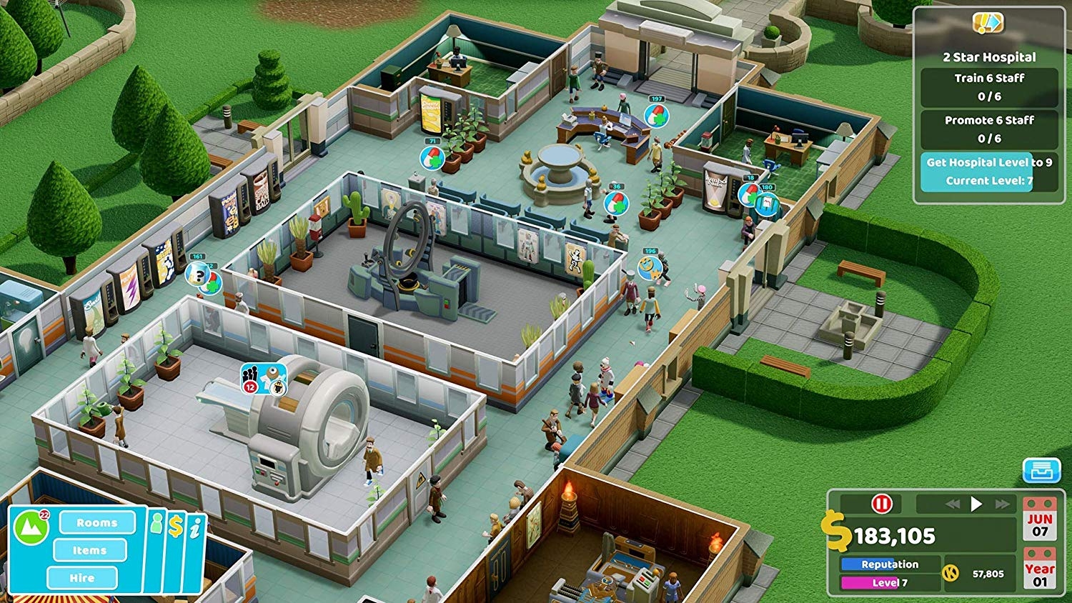 Switch Two Point Hospital