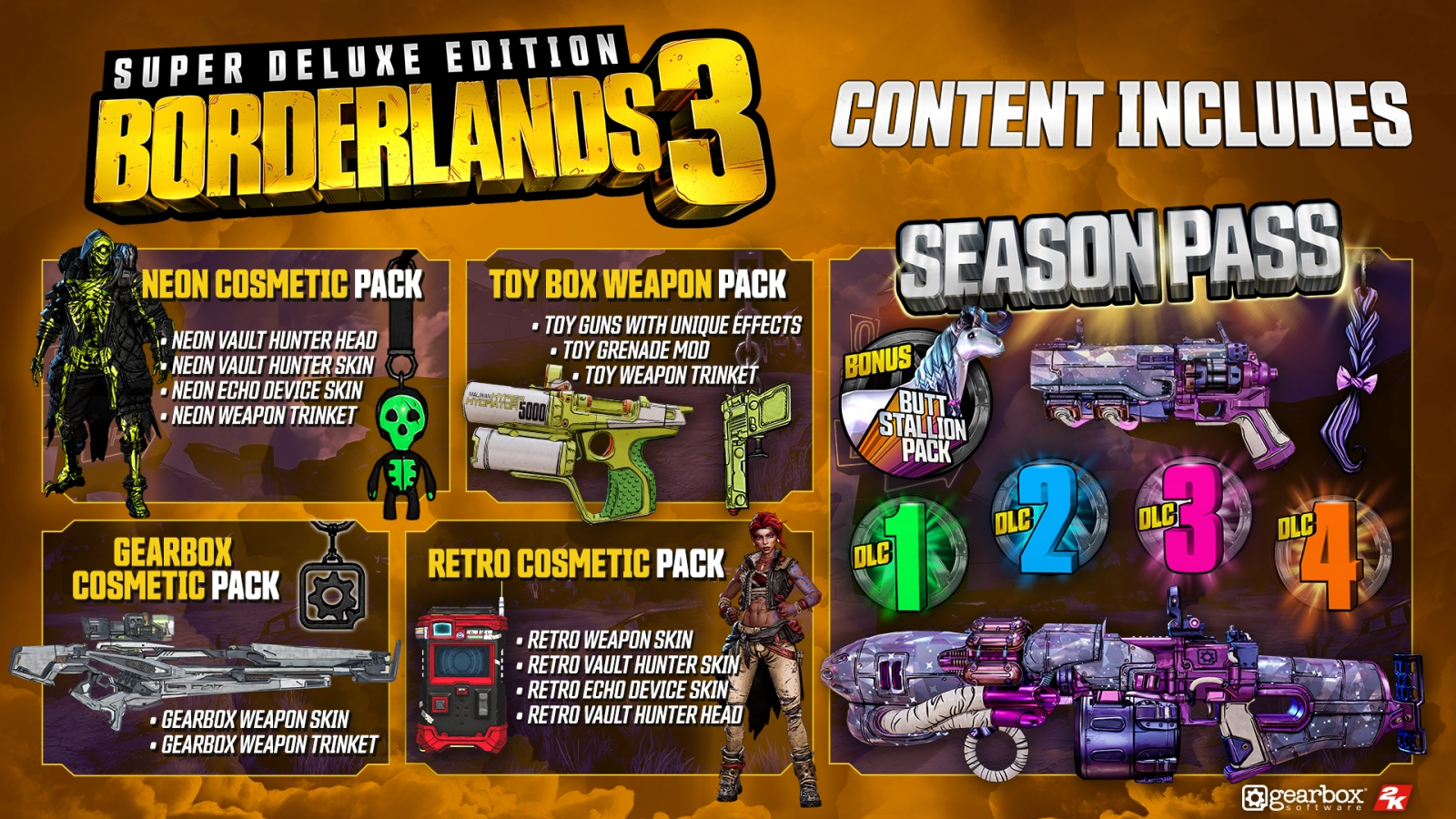 PS4 Borderlands 3 Super Deluxe Edition