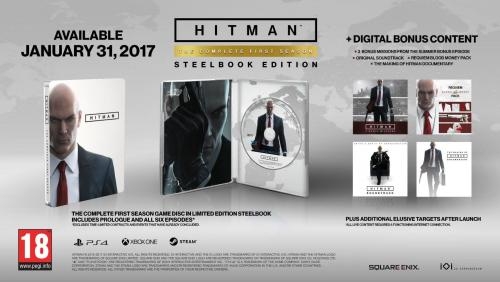 PC Hitman: The Complete First Season Day1 Steelbook Edition