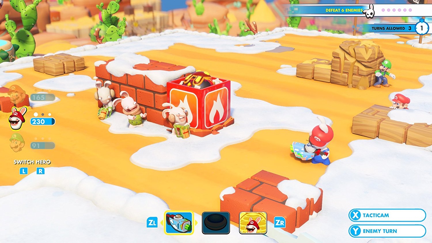 Switch Mario + Rabbids Kingdom Battle Gold Edition