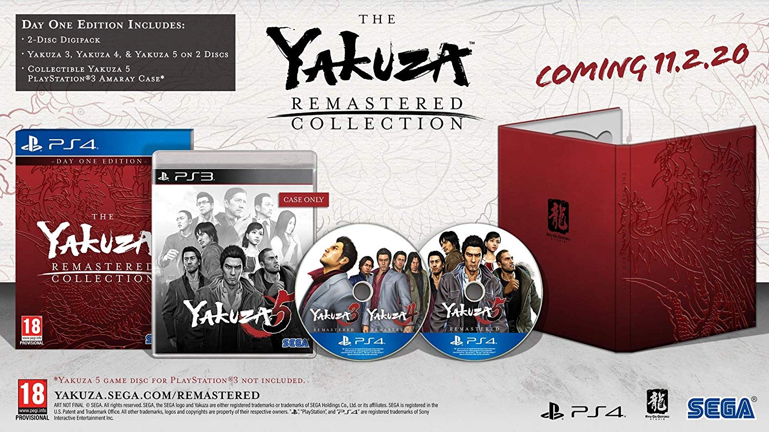 PS4 Yakuza Remastered Collection