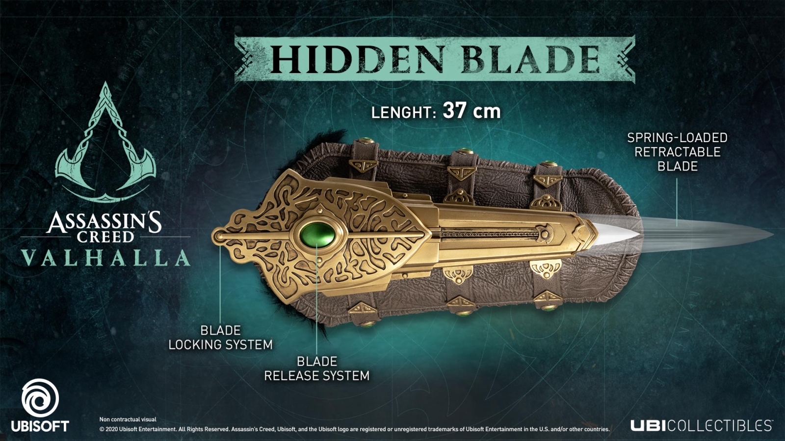 Assassin's Creed Valhalla: Eivor's Hidden Blade figurine