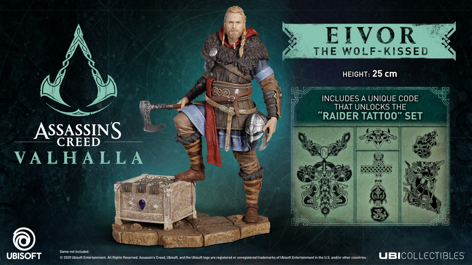 Assassin's Creed Valhalla: Eivor - The Wolf-kissed figurine