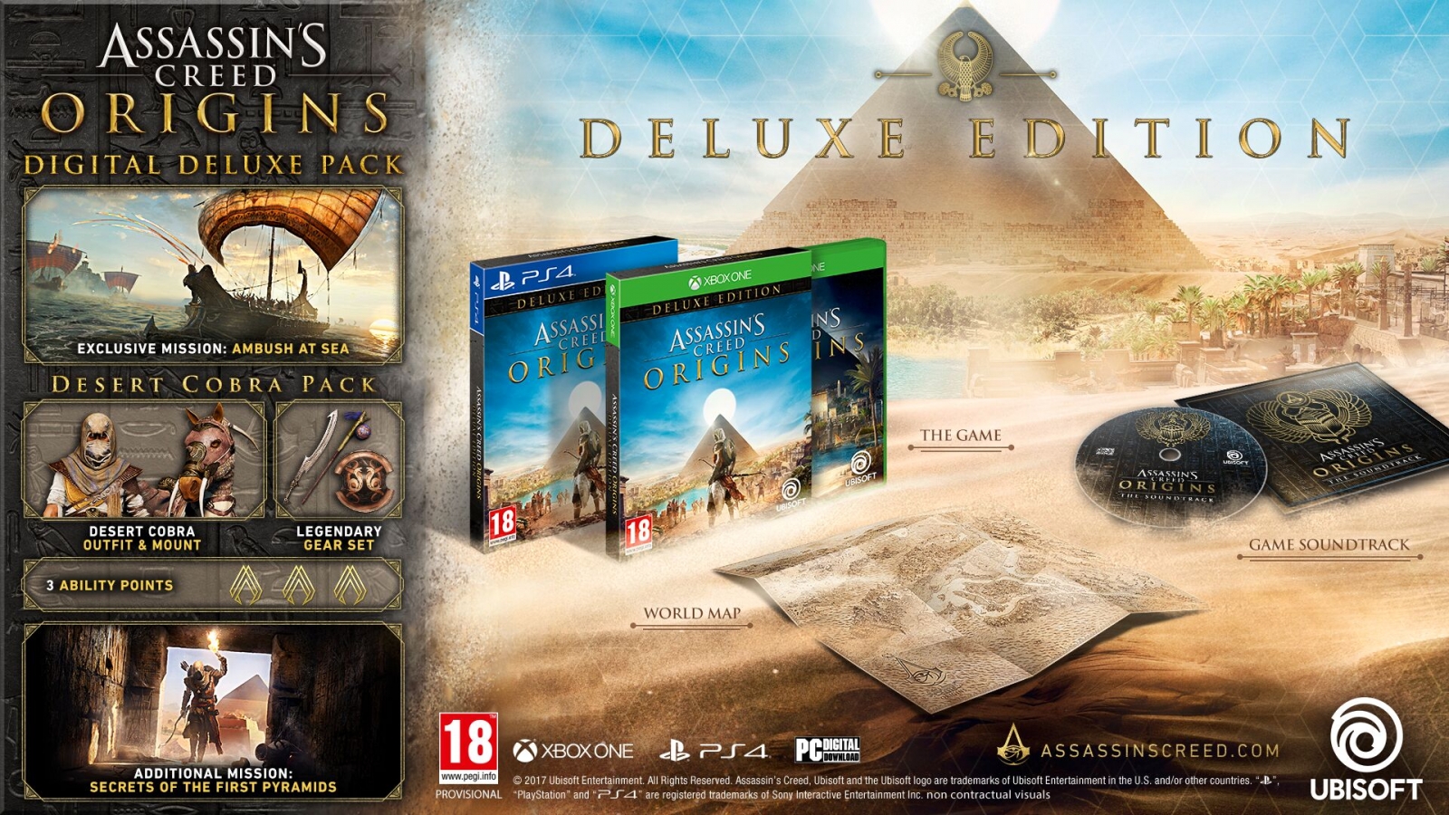 XBOXOne Assassin´s Creed Origins Deluxe Edition