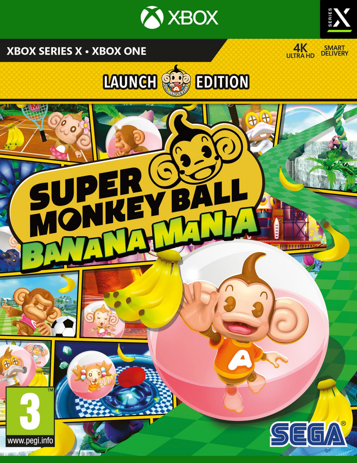 XBOXOne/SeriesX Super Monkey Ball Banana Mania Launch Edition