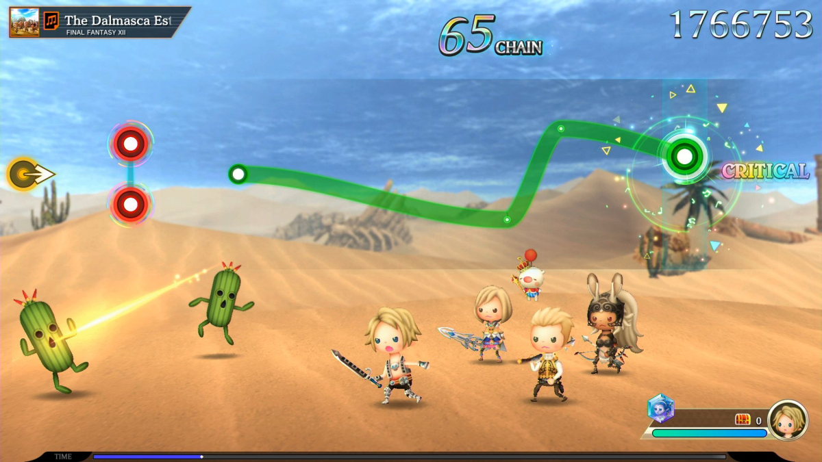PS4 Theatrhythm Final Bar Line