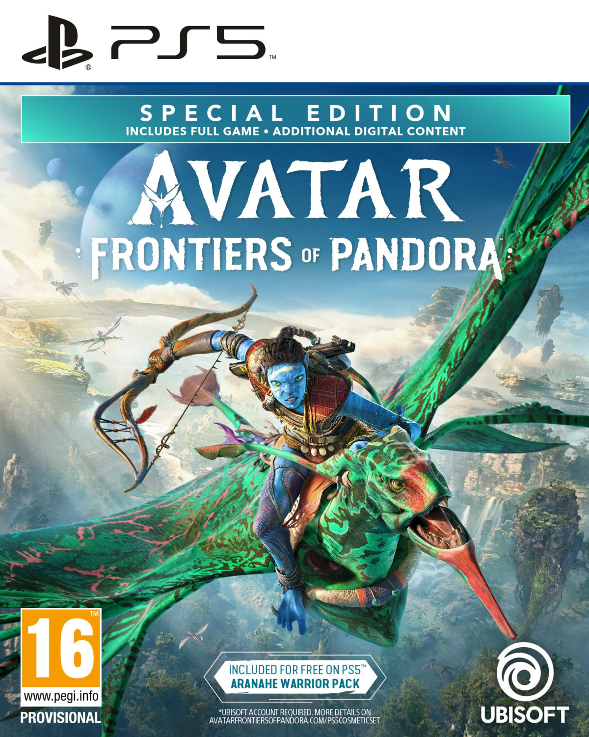 PS5 Avatar Frontiers of Pandora Special Edition