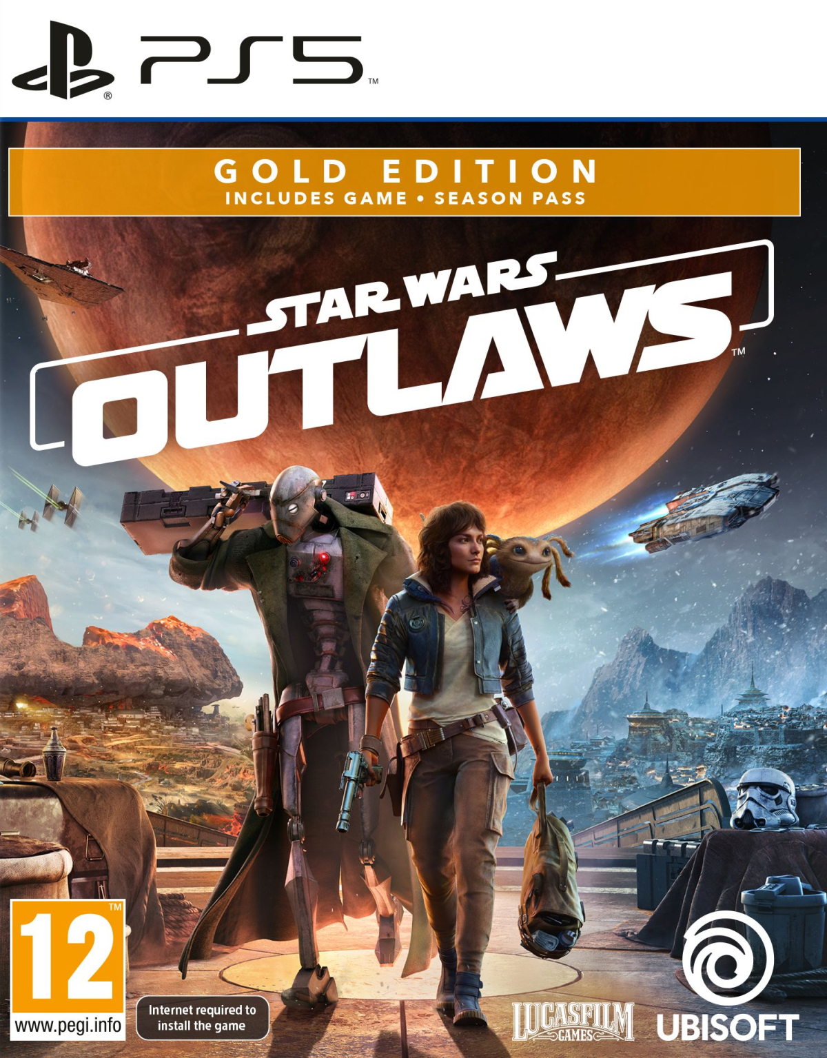 PS5 Star Wars Outlaws Gold Edition
