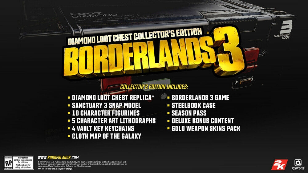 XBOXOne Borderlands 3 Diamond Loot Chest Edition + Super Deluxe Edition