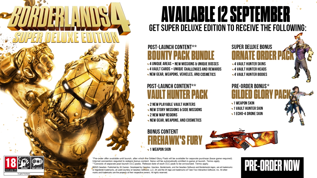 XBOXSeriesX Borderlands 4 Super Deluxe Edition