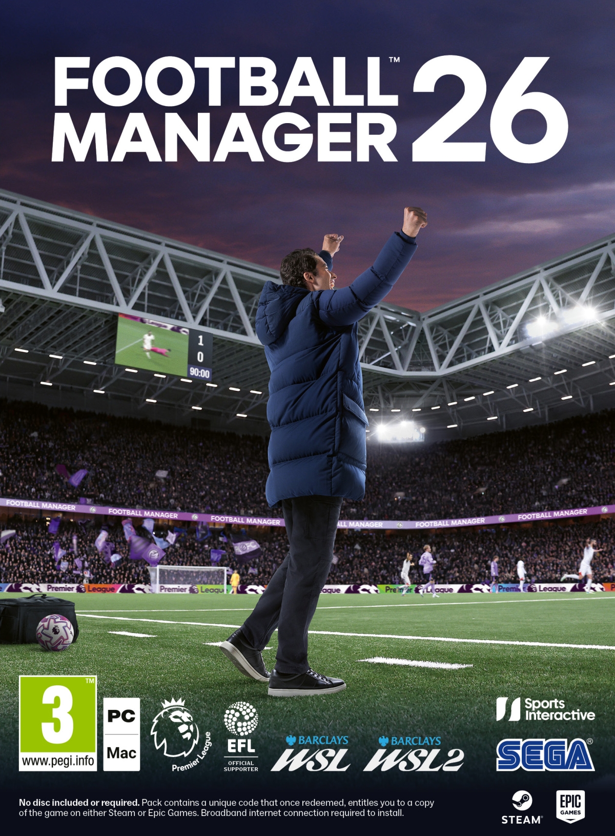 PC Football Manager 26