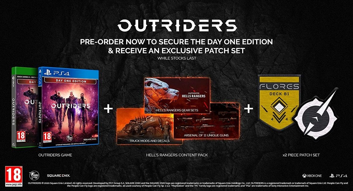 PS4 Outriders Day One Edition