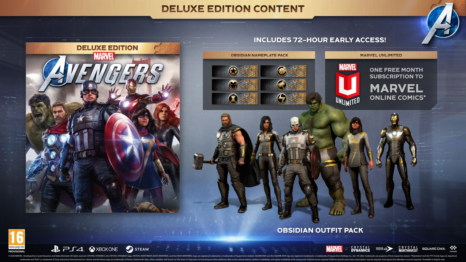 PS4 Marvel´s Avengers Deluxe Edition