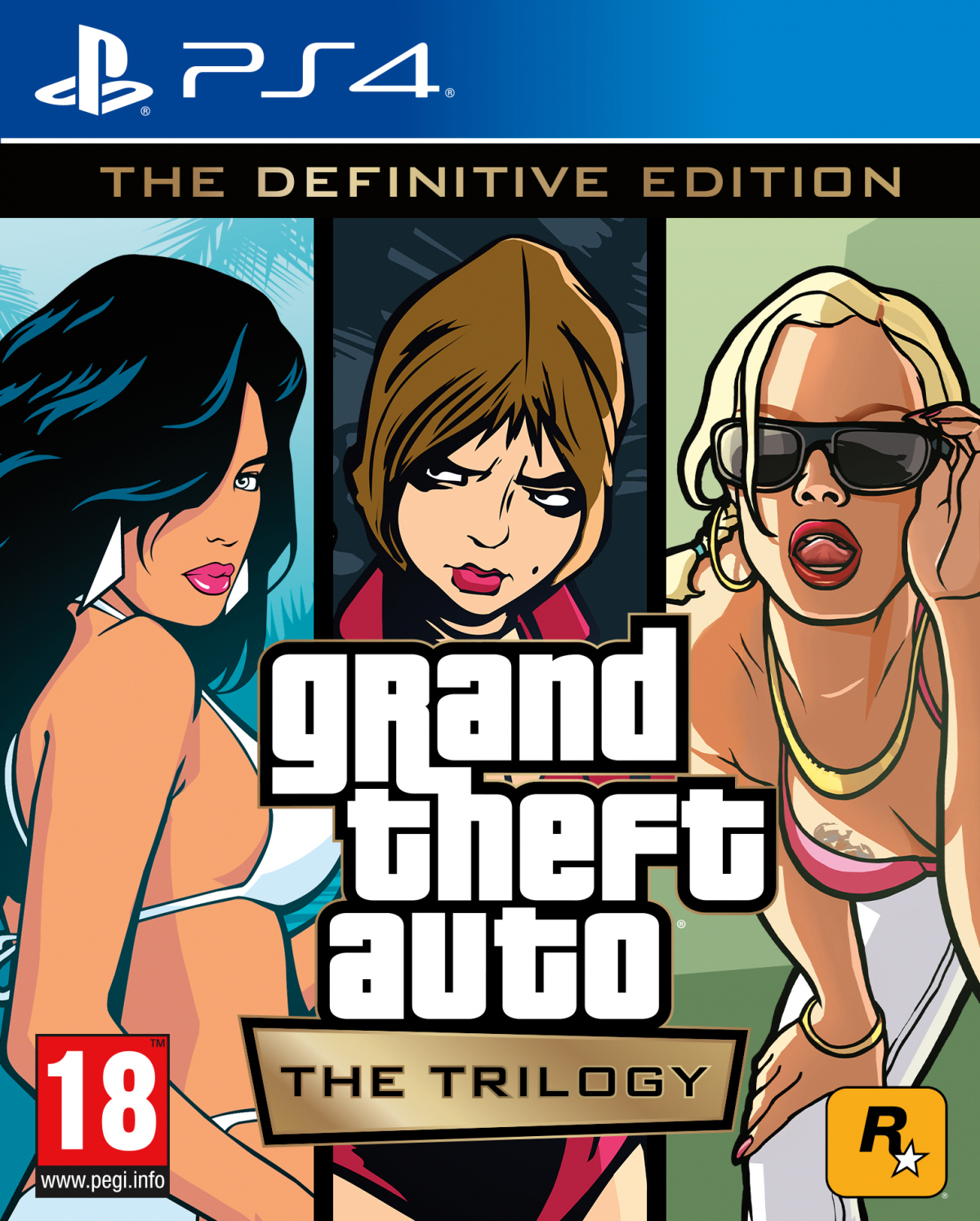 PS4 Grand Theft Auto The Trilogy - Definitive Edition