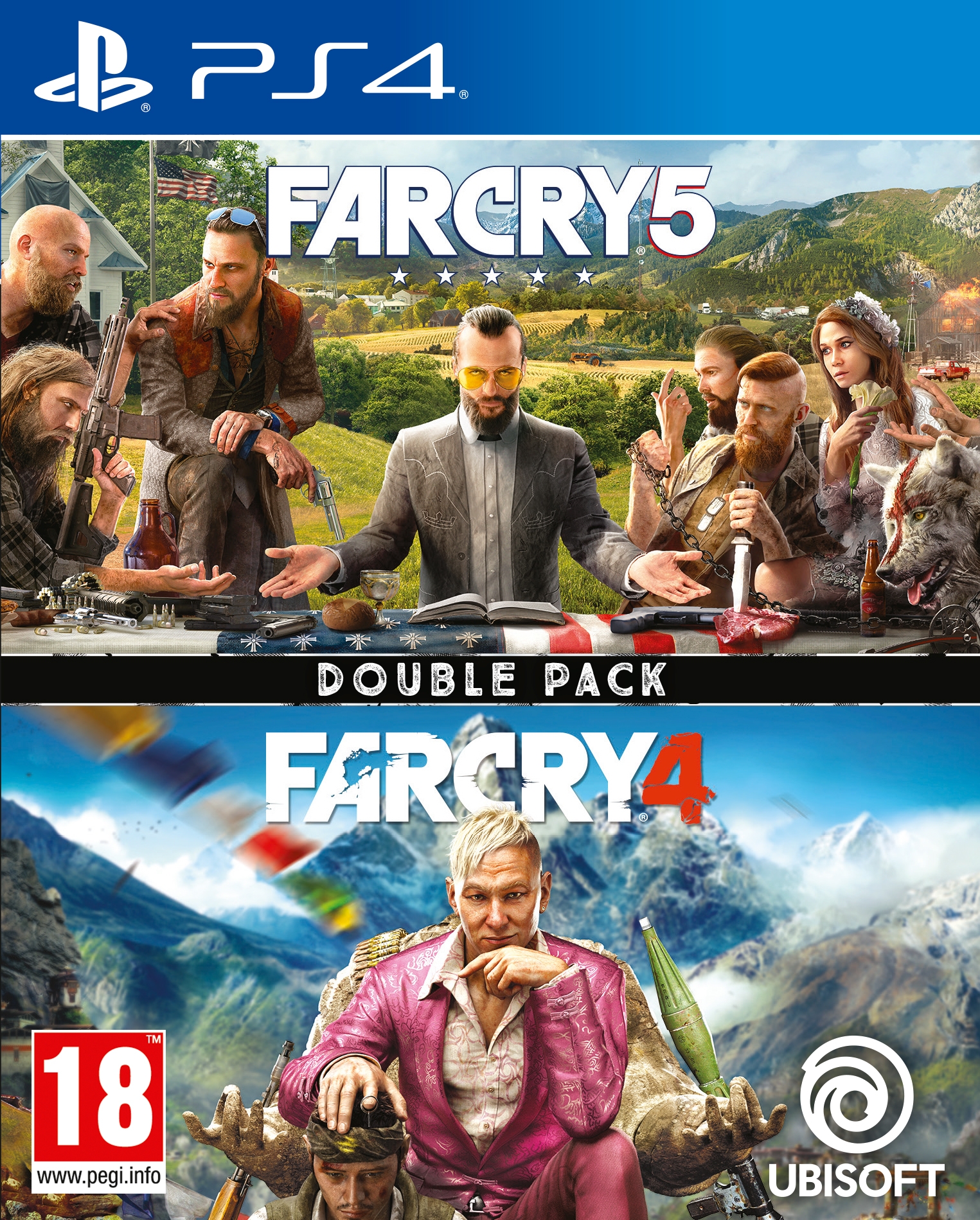 PS4 Far Cry 4 + Far Cry 5