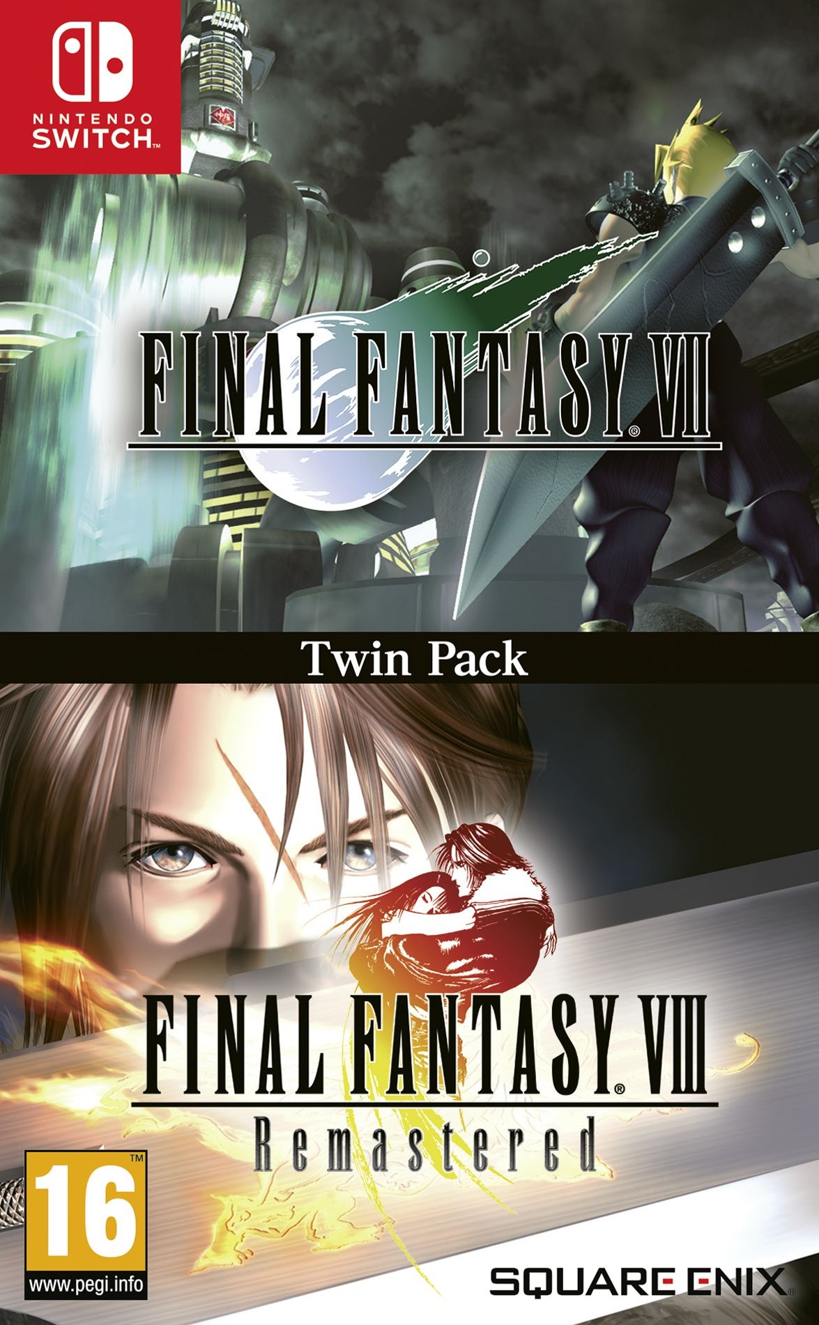 Switch Final Fantasy VII + Final Fantasy VIII Remastered