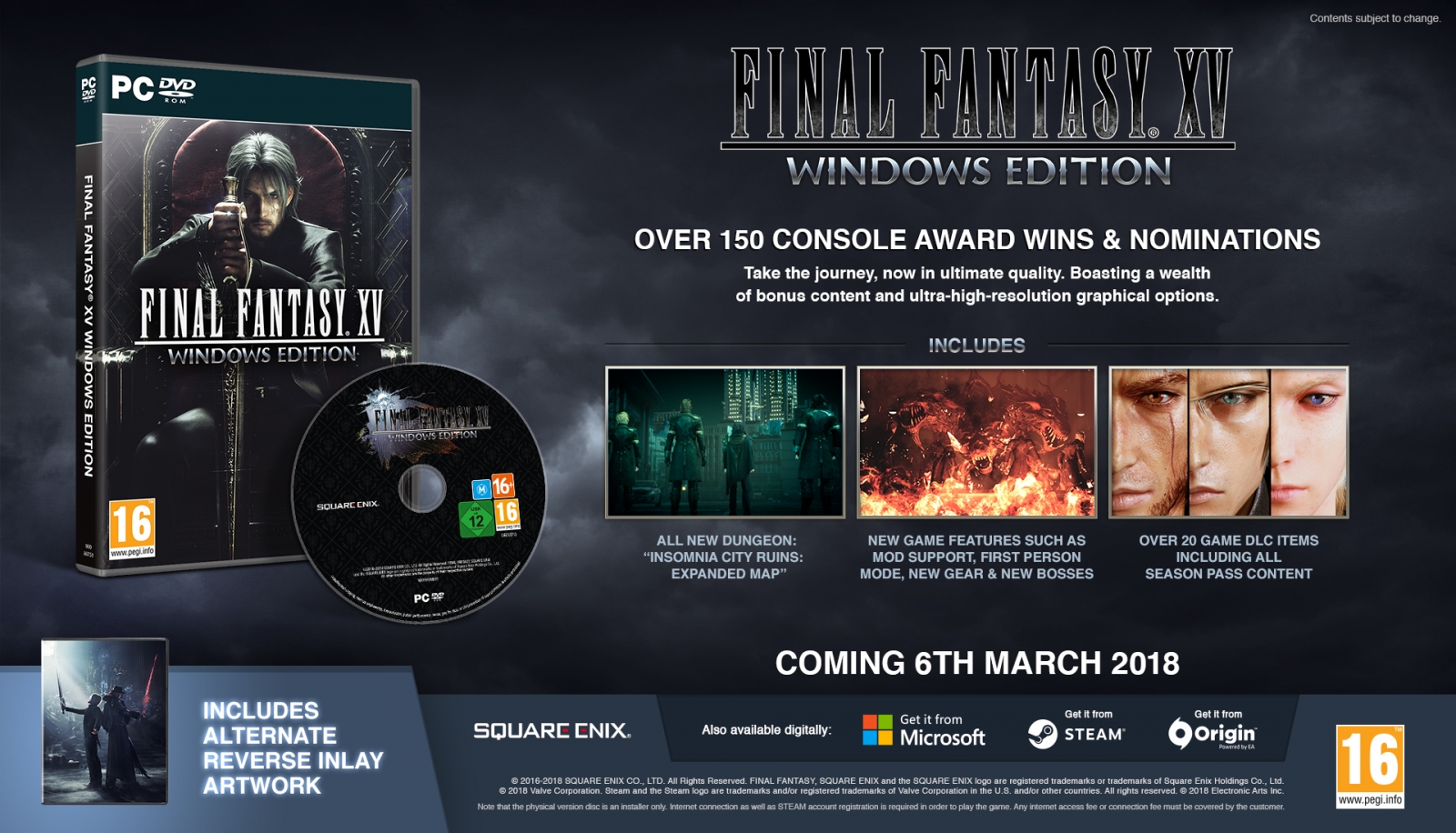 PC Final Fantasy XV Windows Edition