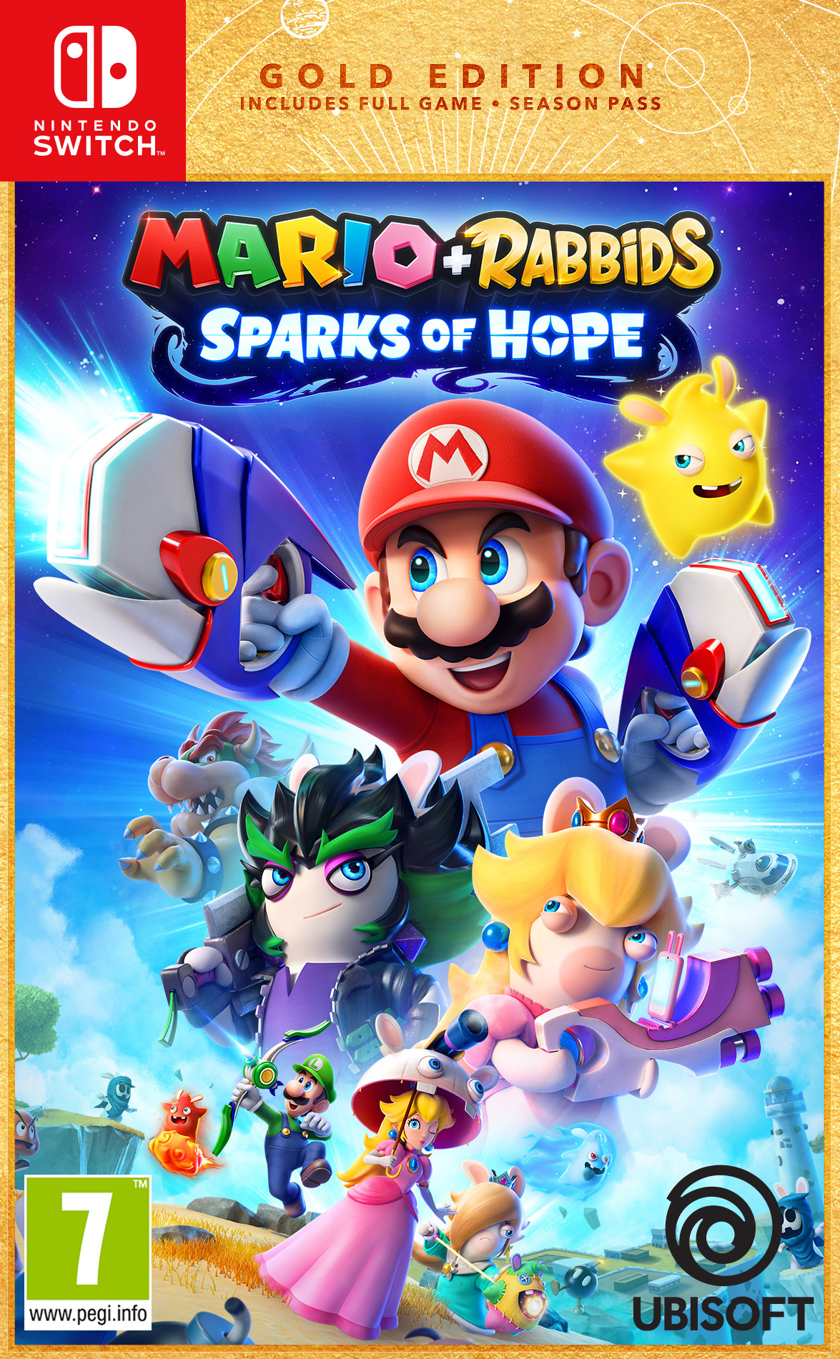 Switch Mario + Rabbids Sparks of Hope Gold Edition