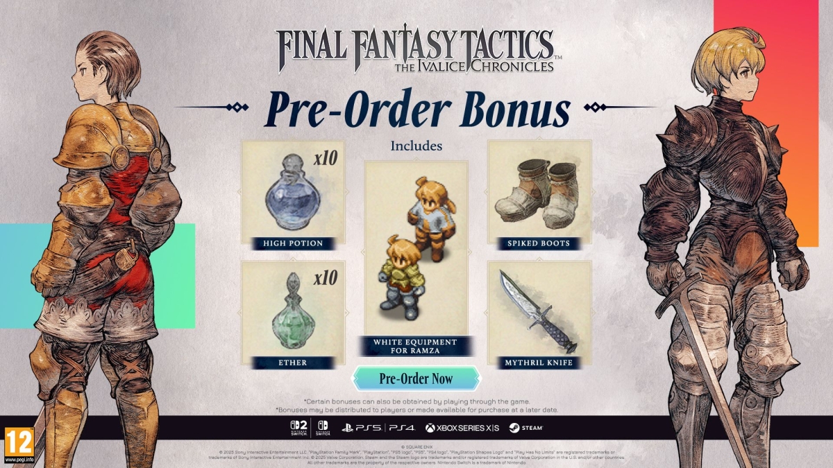 PS5 Final Fantasy Tactics Ivalice Chronicles
