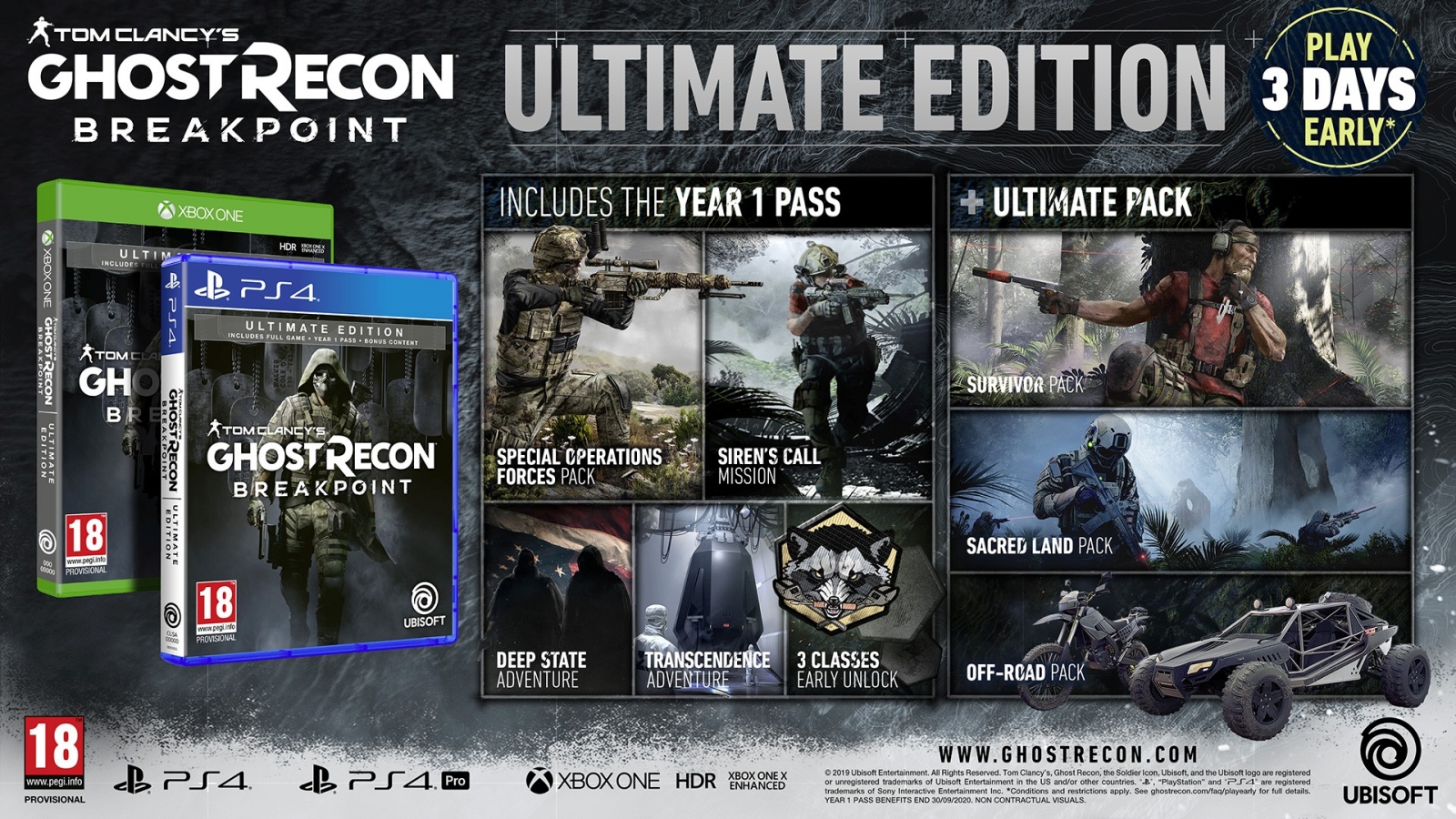 XBOXOne Ghost Recon Breakpoint Ultimate Edition