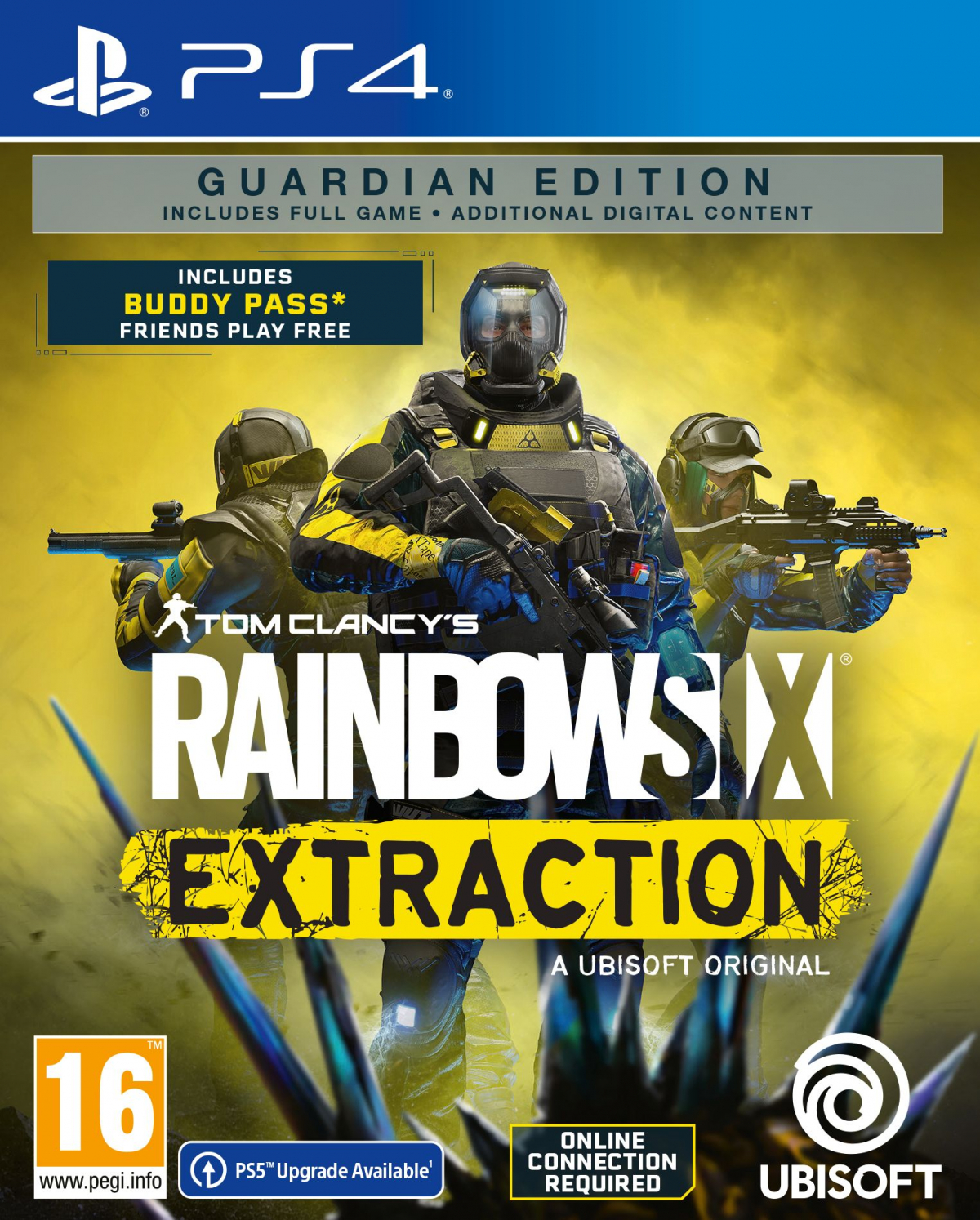 PS4 Rainbow Six Extraction Guardian Edition