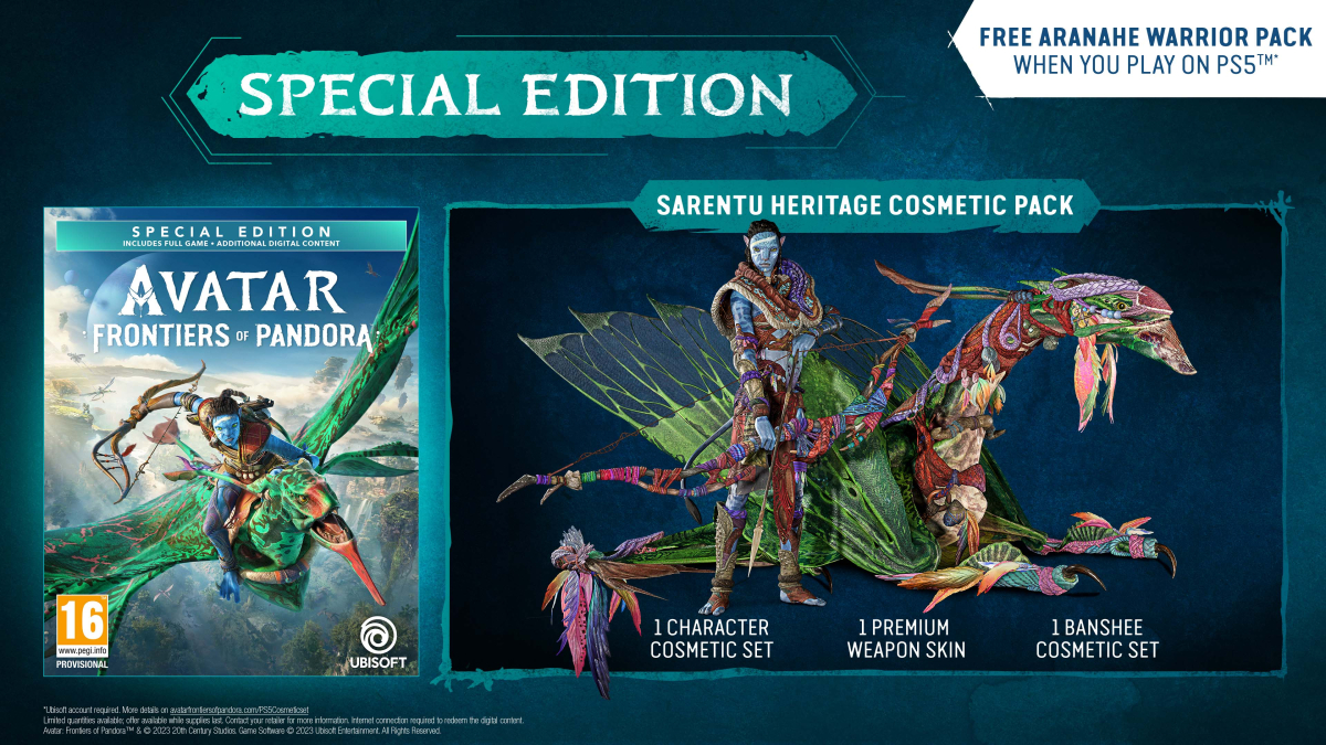 PS5 Avatar Frontiers of Pandora Special Edition