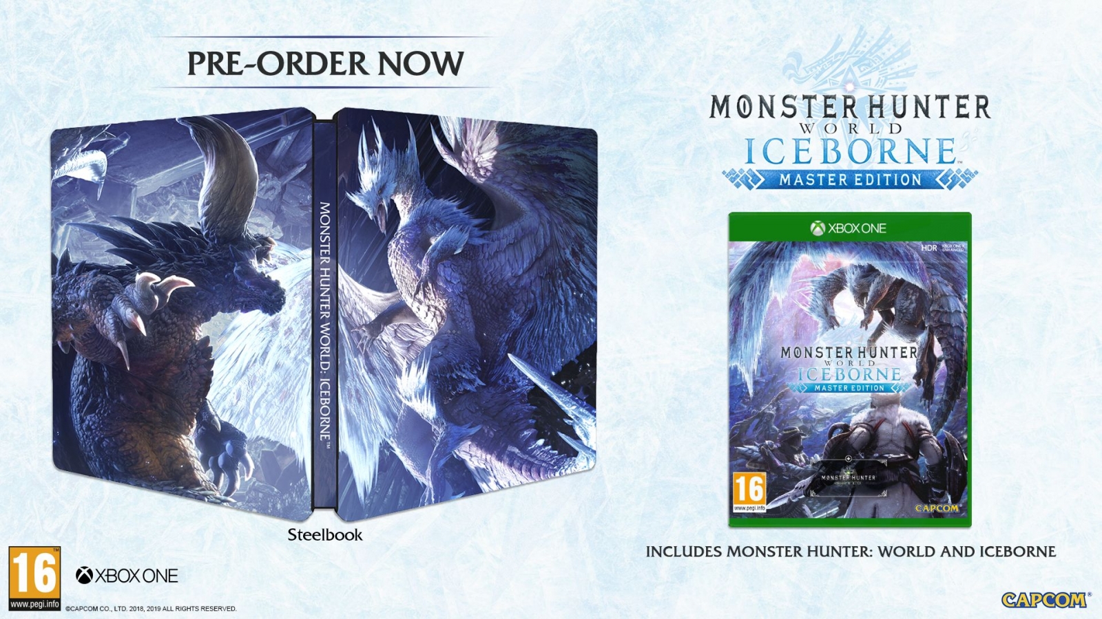 XBOXOne Monster Hunter World Iceborne Steelbook Edition