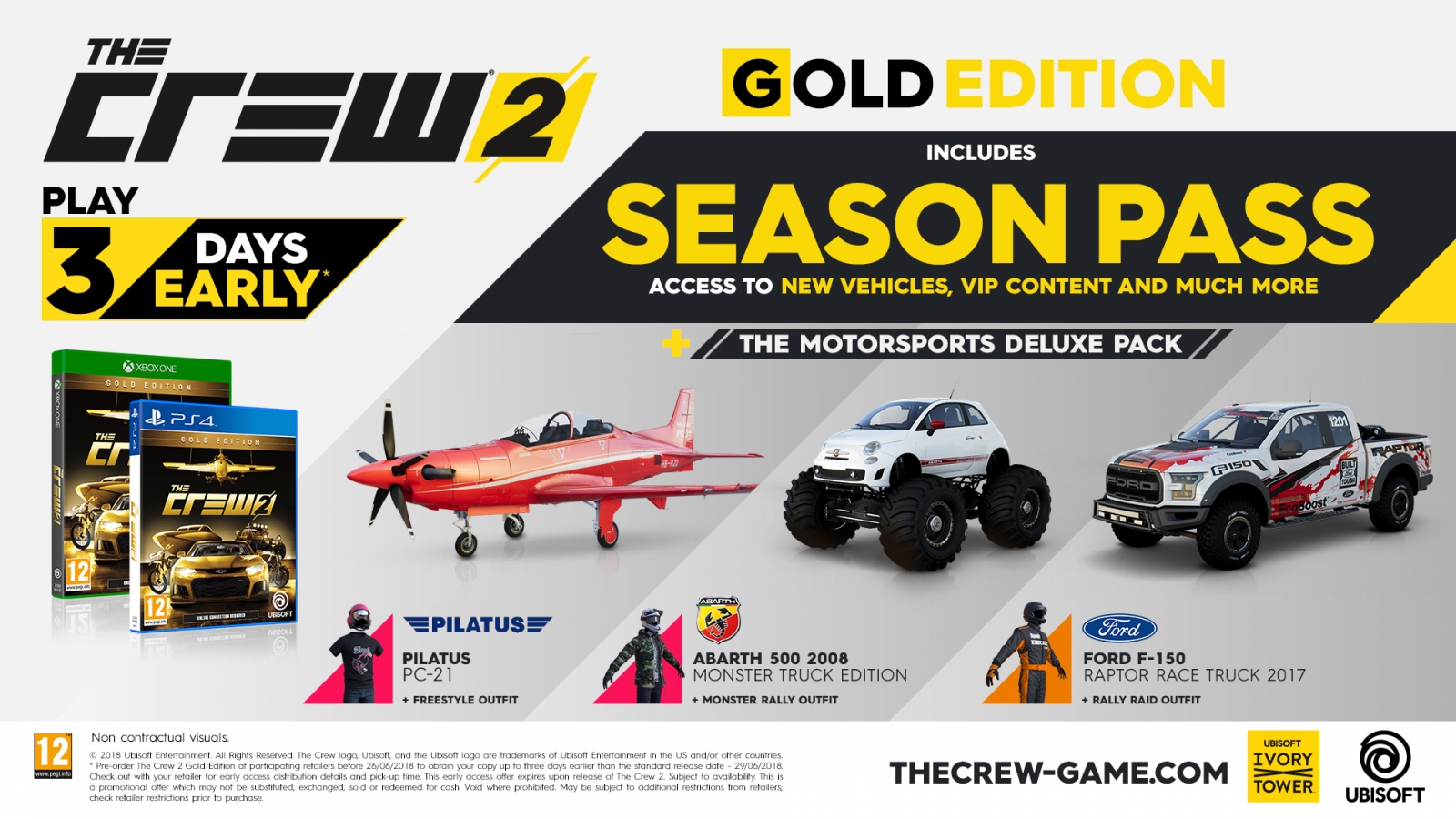 XBOXOne The Crew 2 Gold Edition