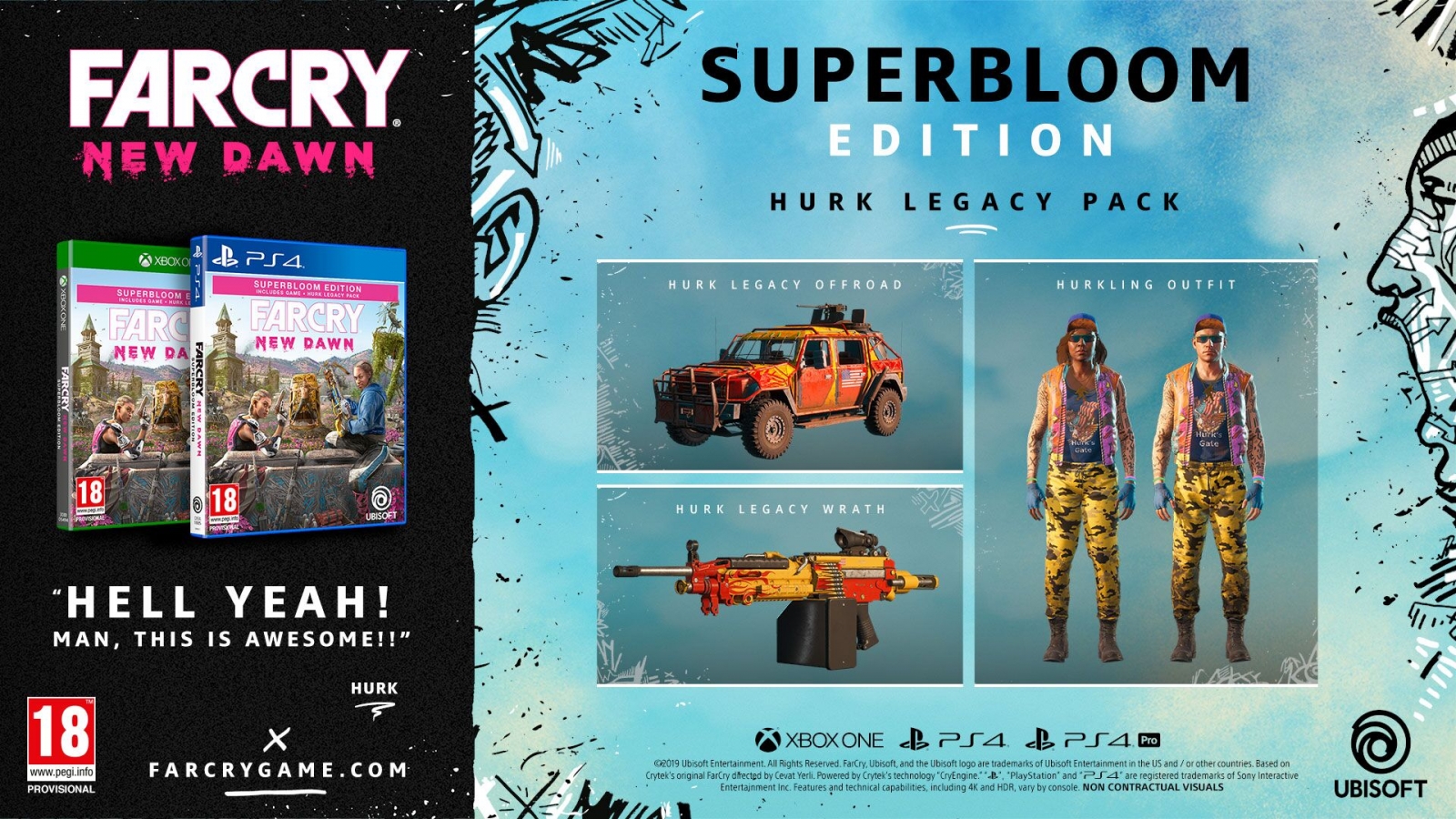 PS4 Far Cry New Dawn Superbloom Edition