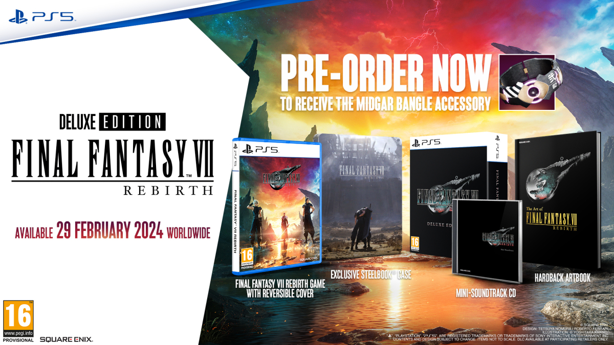 PS5 Final Fantasy VII Rebirth Deluxe Edition
