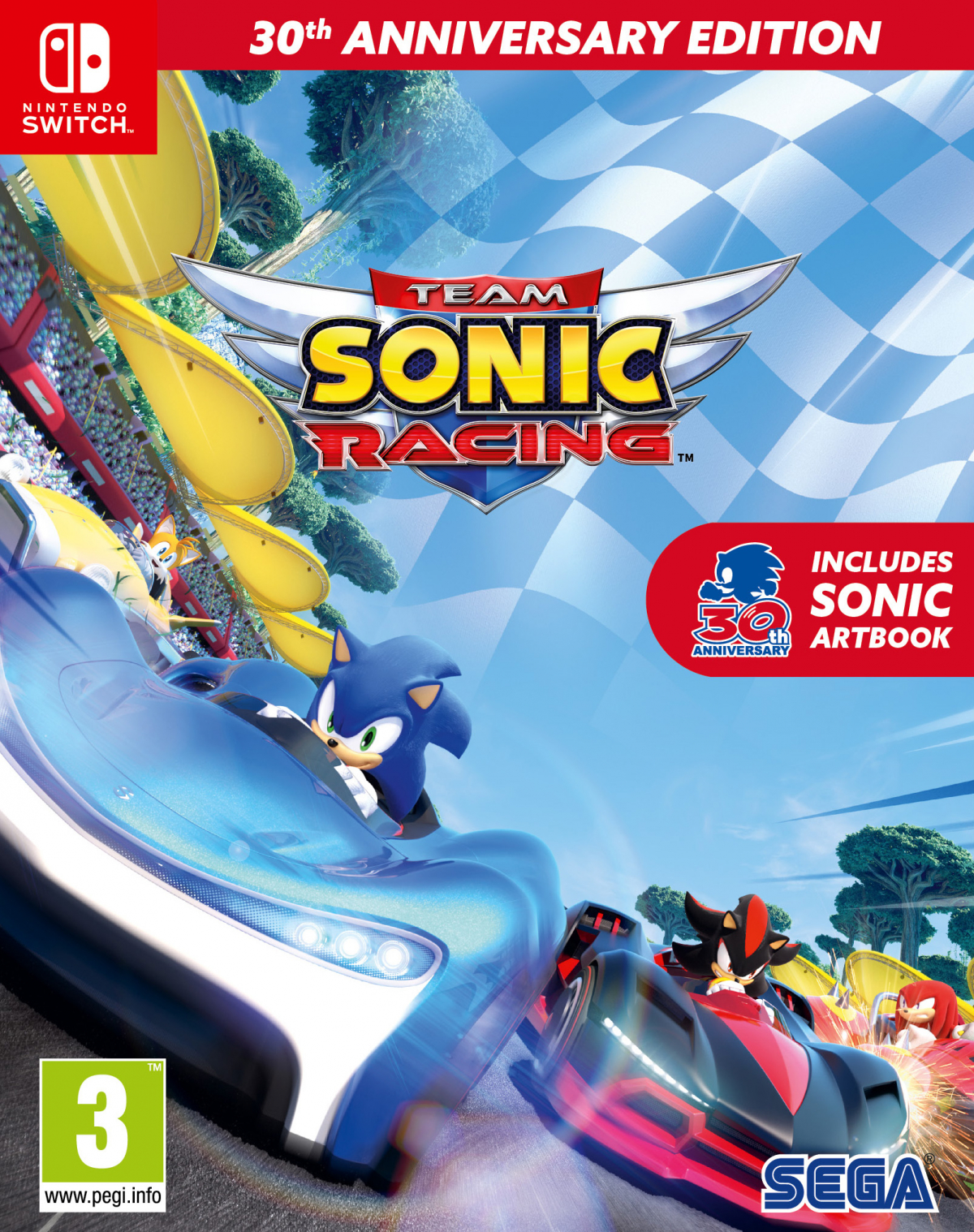 Switch Team Sonic Racing 30th Anniversary Edition