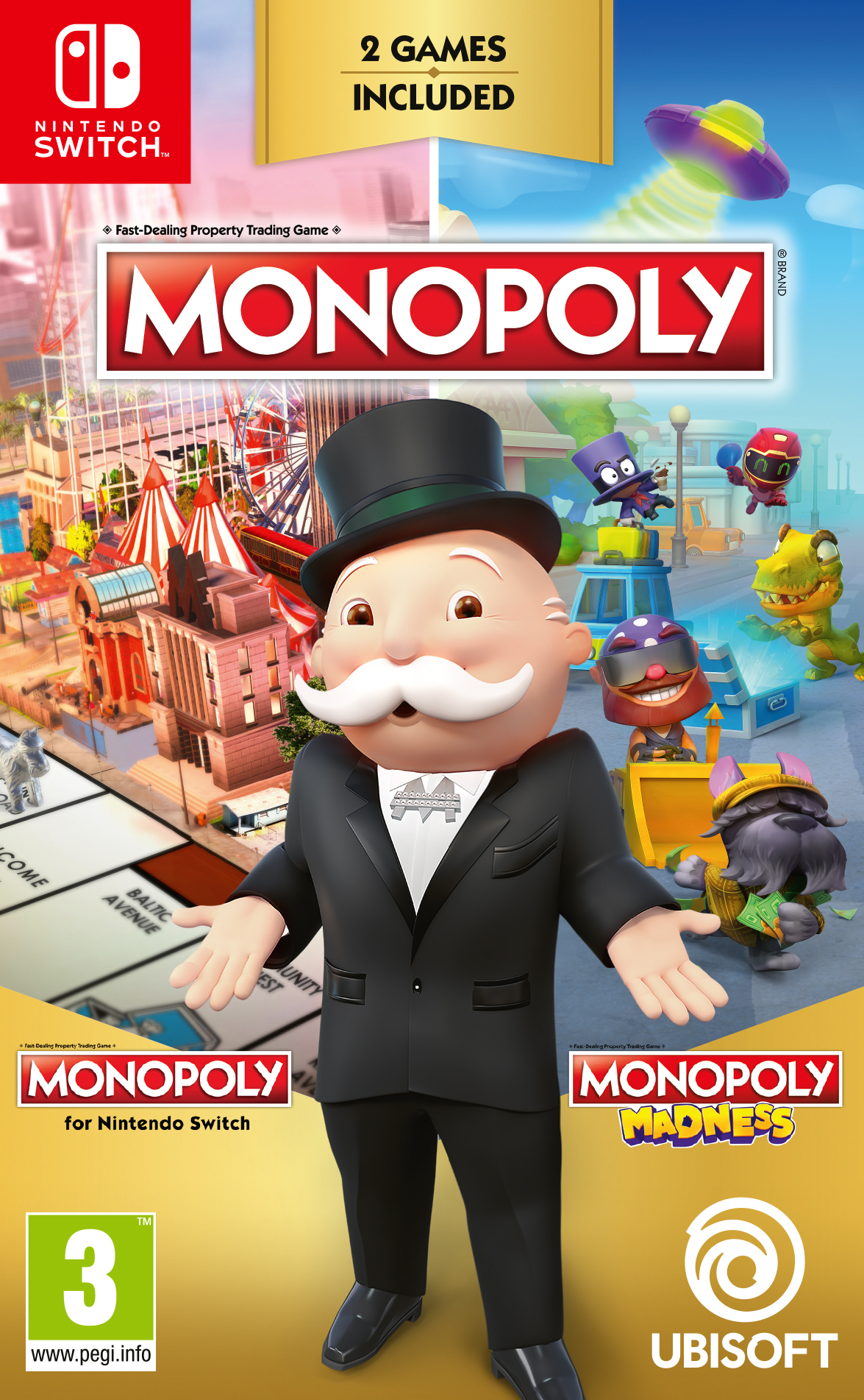 Switch Monopoly Madness + Monopoly Plus