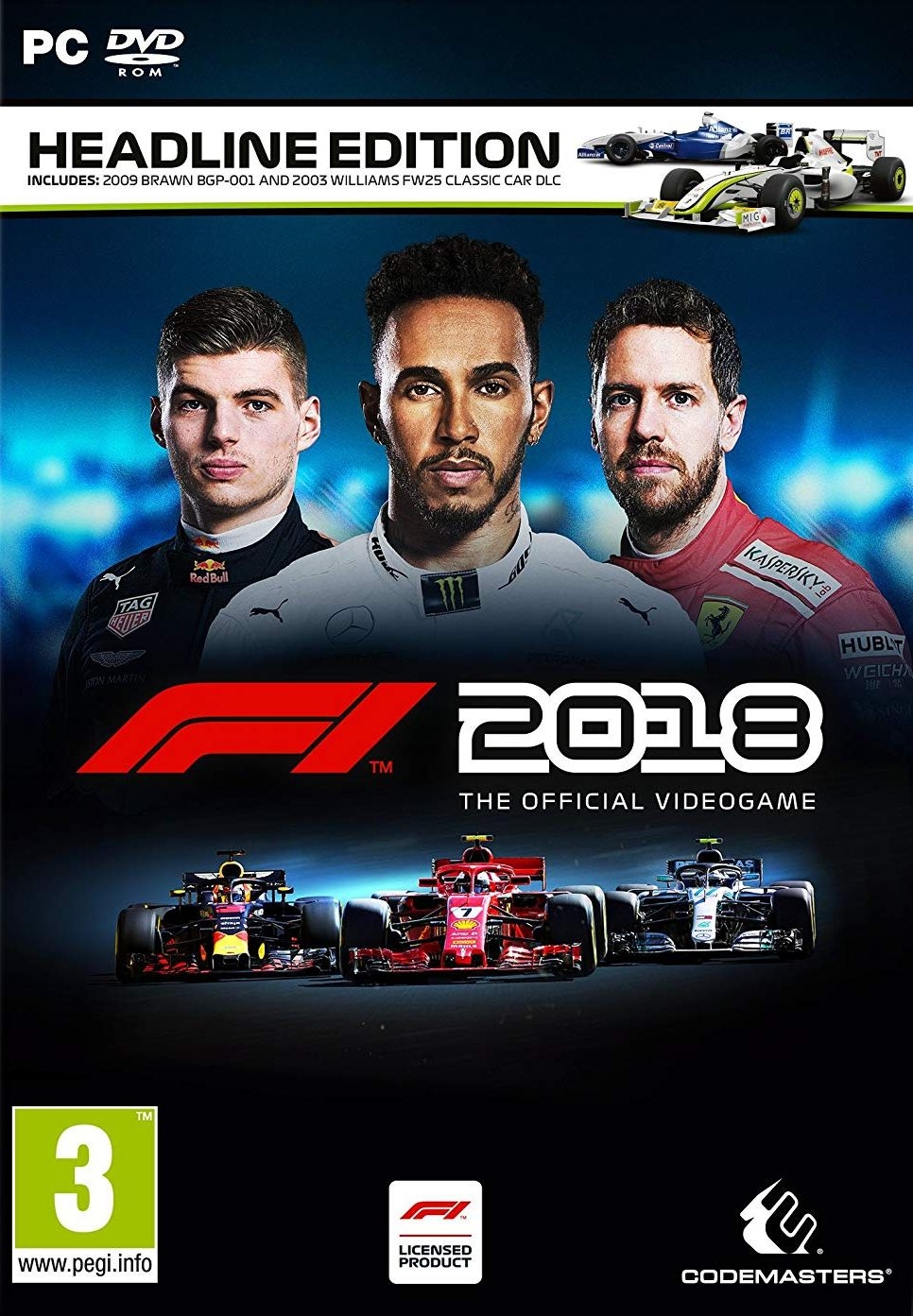 PC F1 2018 Headline Edition