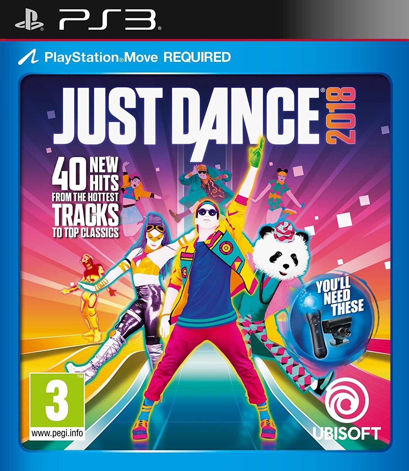 PS3 Just Dance 2018 (Move)