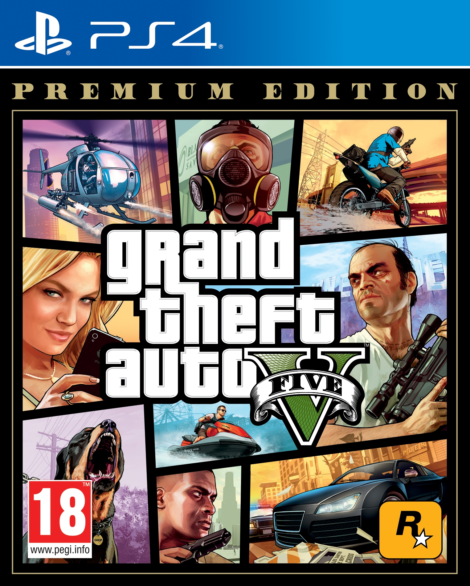 PS4 Grand Theft Auto 5 Premium Edition