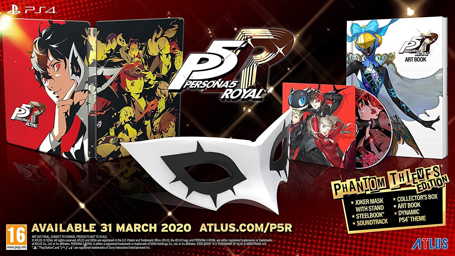 PS4 Persona 5 Royale Phantom Thieves Edition