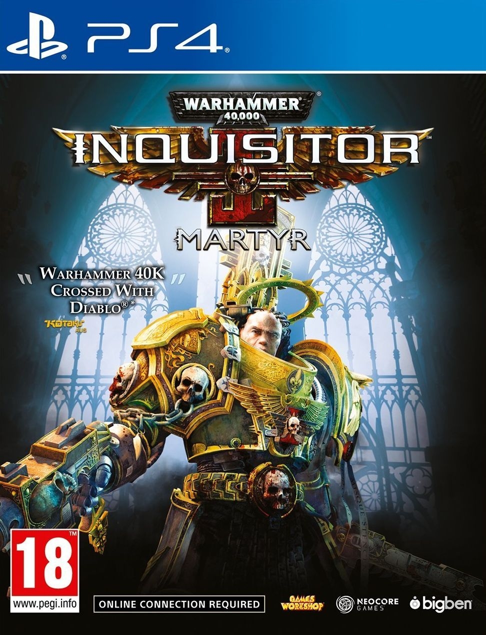 PS4 Warhammer 40K Inquisitor Martyr