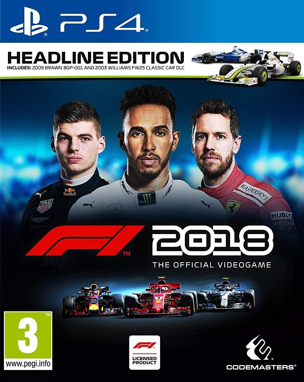 PS4 F1 2018 Headline Edition