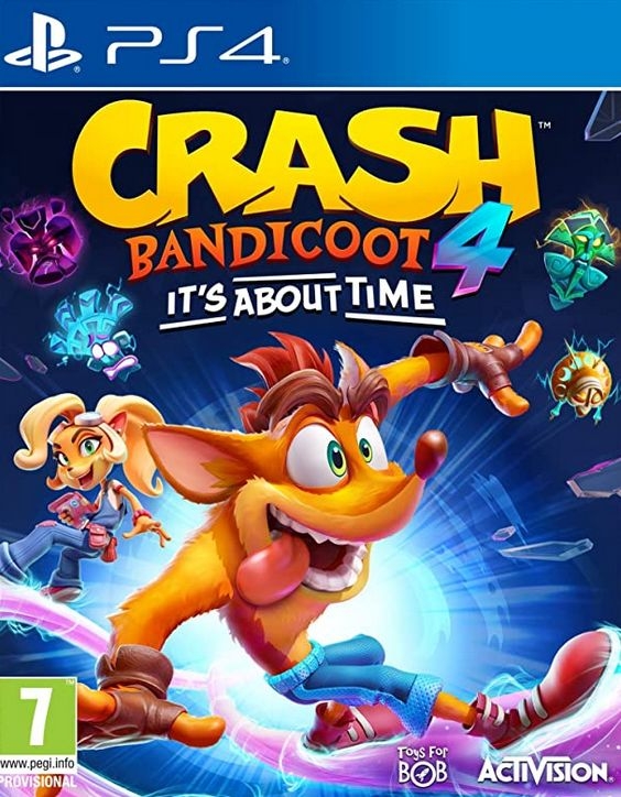 PS4 Crash Bandicoot 4 It’s About Time