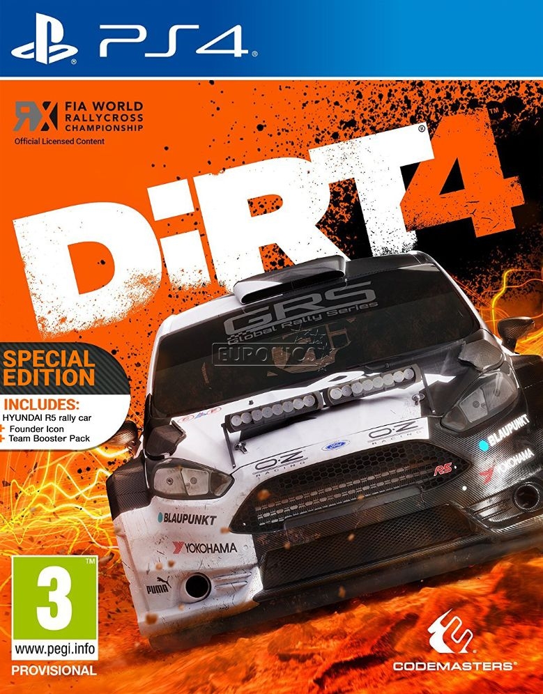 PS4 Dirt 4 Special Edition