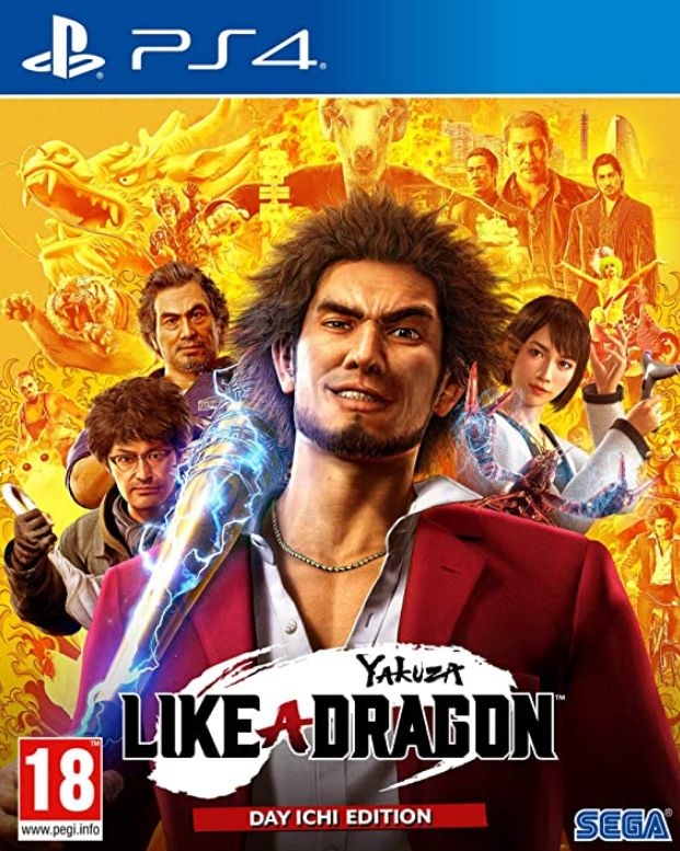 PS4 Yakuza Like a Dragon Day Ichi Steelbook Edition