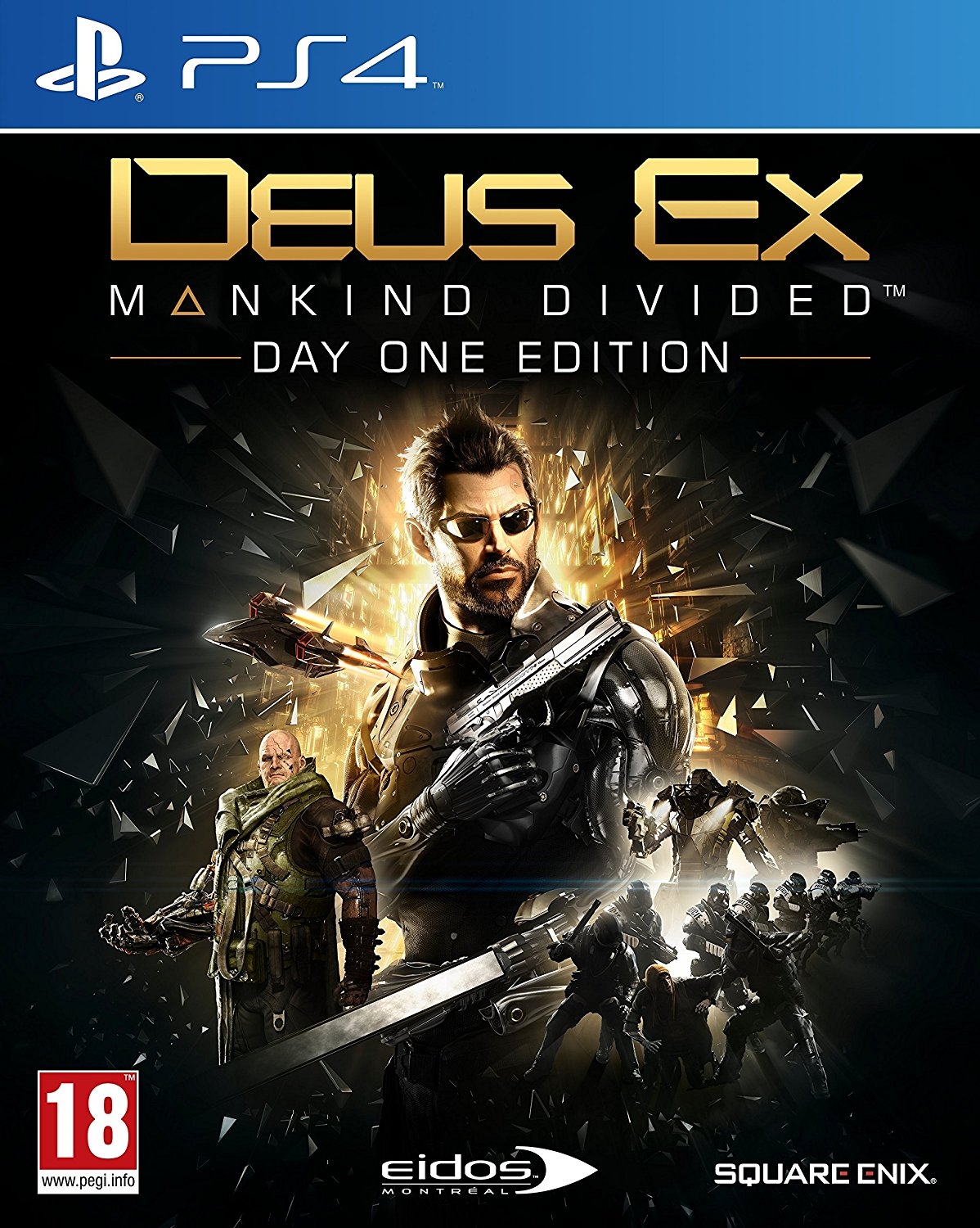 PS4 Deus Ex: Mankind Divided Day1 Edition