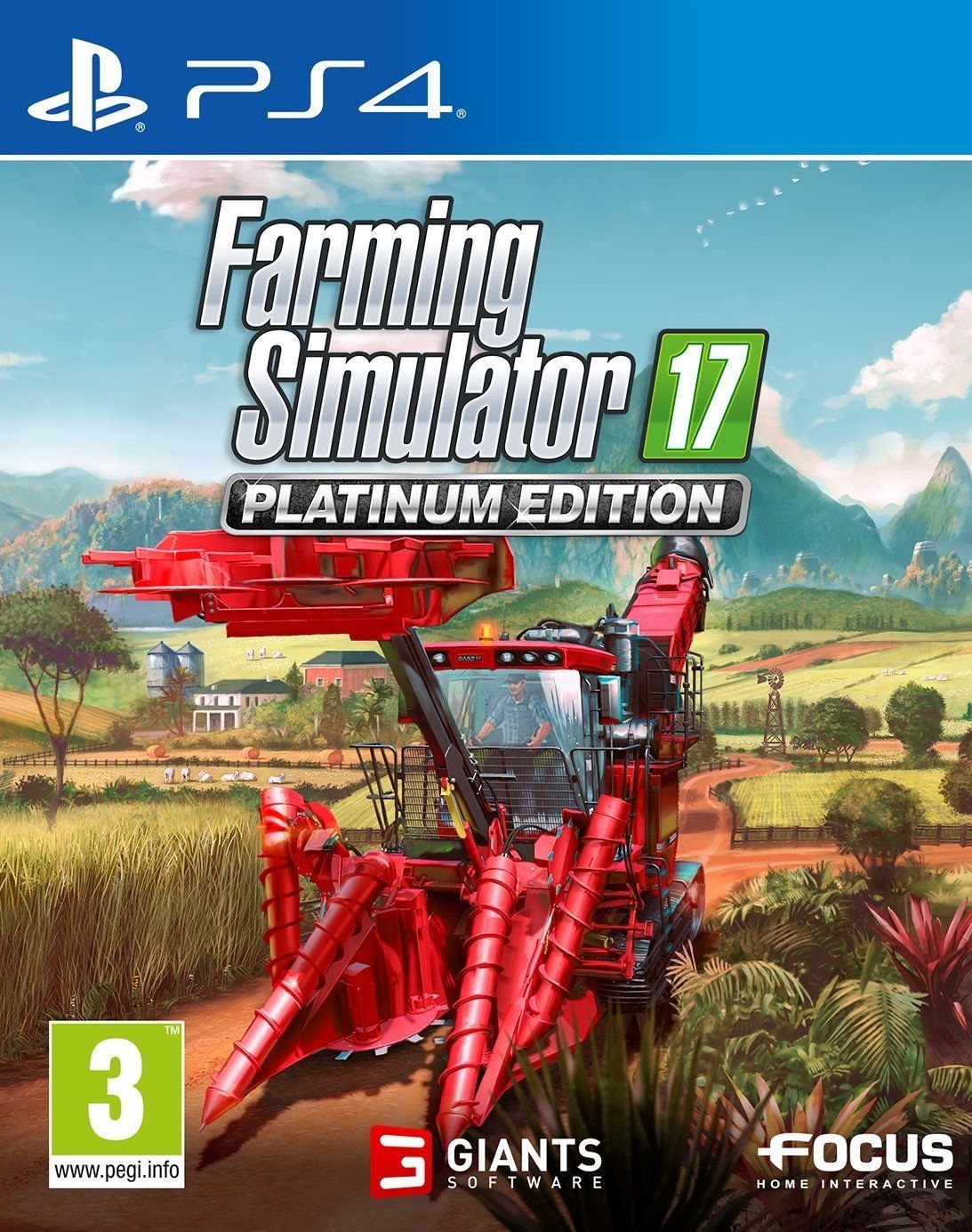 PS4 Farming Simulator 17 Platinum Edition