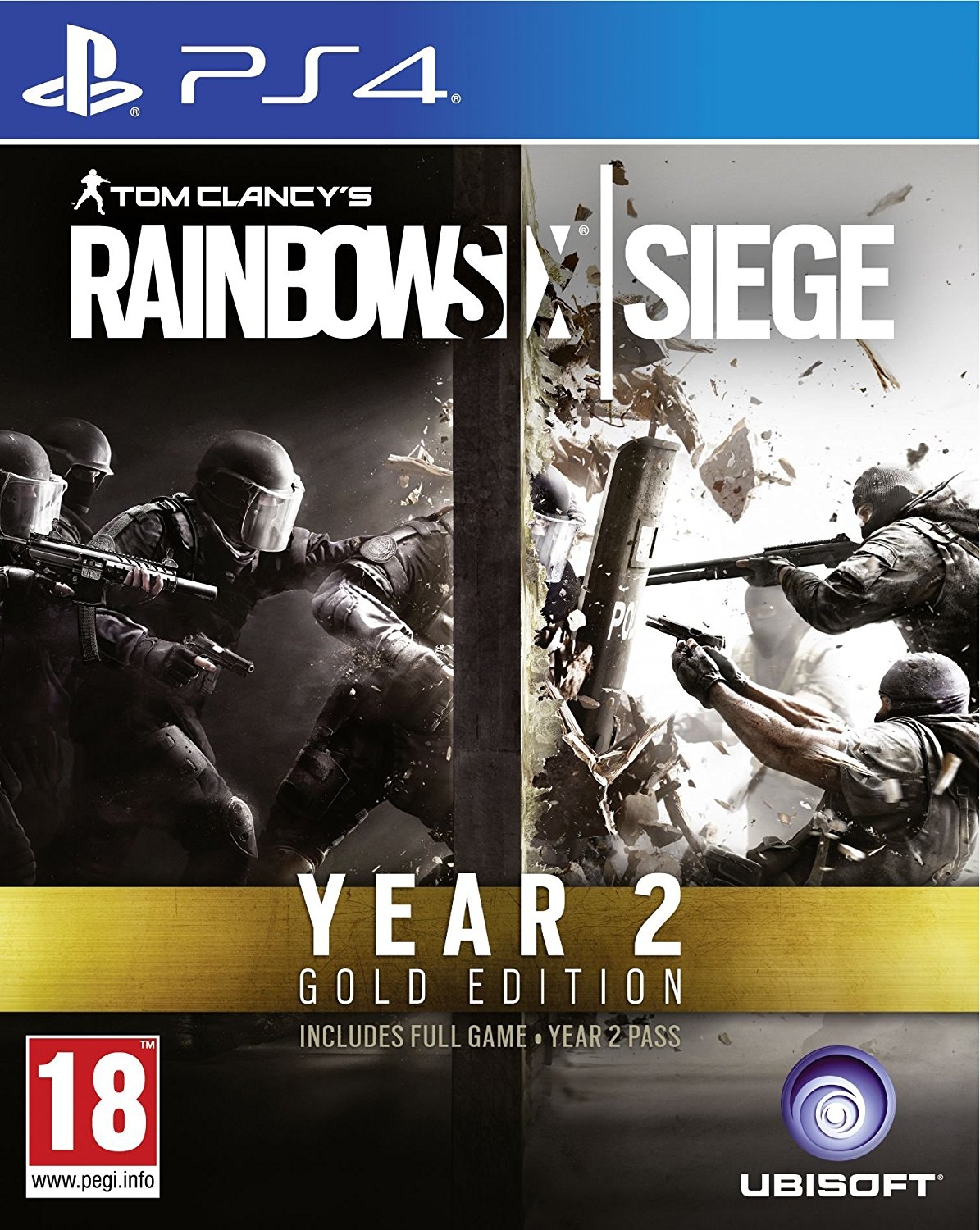PS4 Rainbow Six Siege Gold Season 2