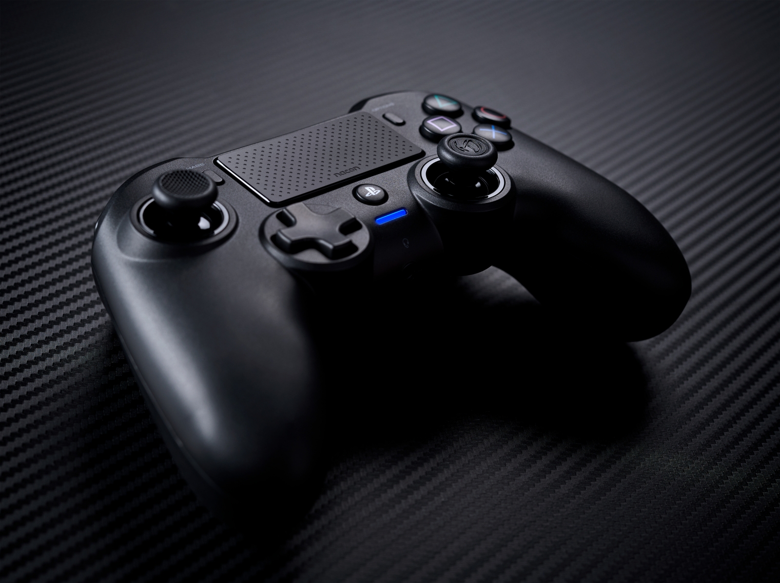 PS4 Nacon Asymmetric Wireles Controller Black