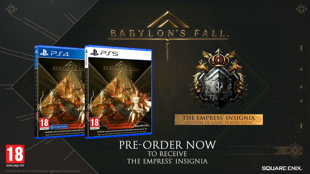 PS4 Babylon's Fall