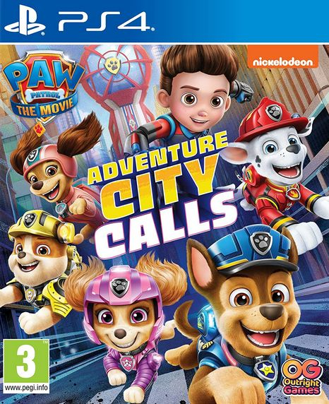 PS4 Paw Patrol The Movie: Adventure City Calls