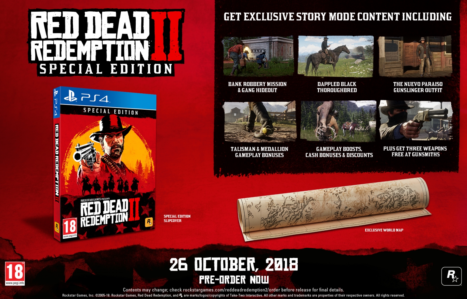 PS4 Red Dead Redemption 2 Special Edition