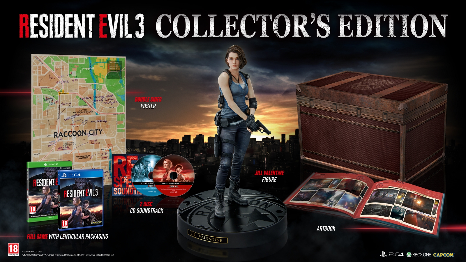 PS4 Resident Evil 3 Collectors Edition