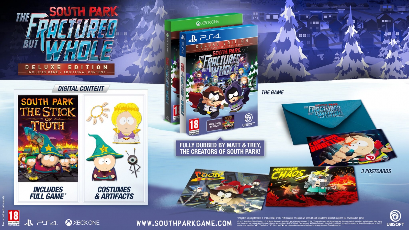 PS4 South Park: The Fractured But Whole Deluxe Edition
